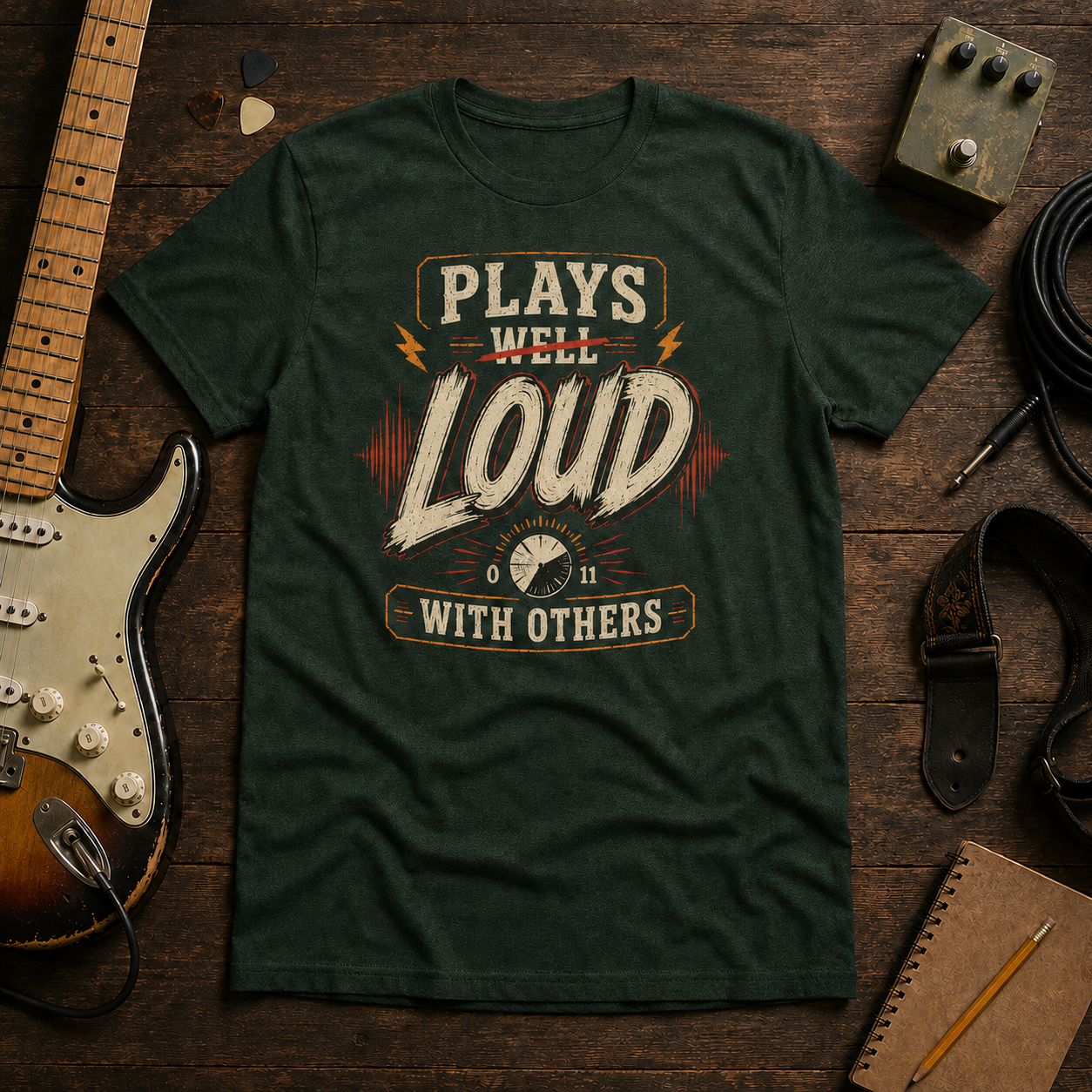 Plays Loud with Others