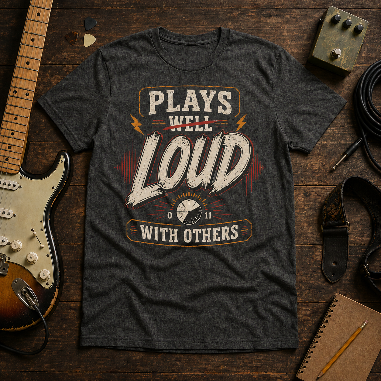 Plays Loud with Others