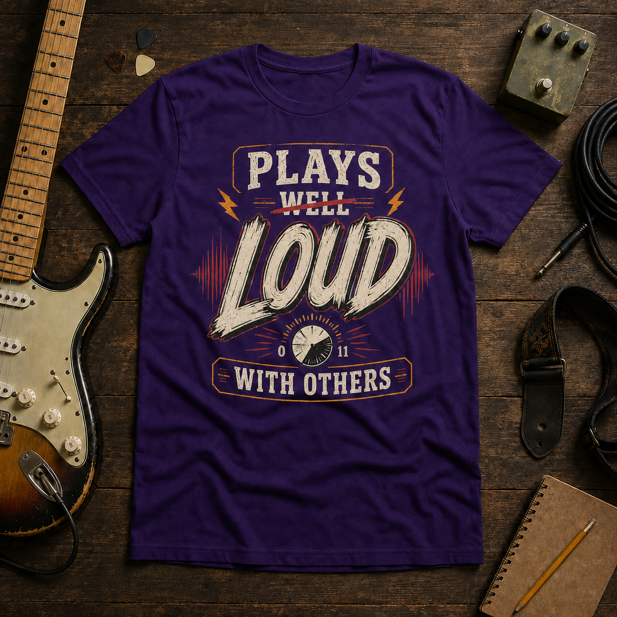 Plays Loud with Others