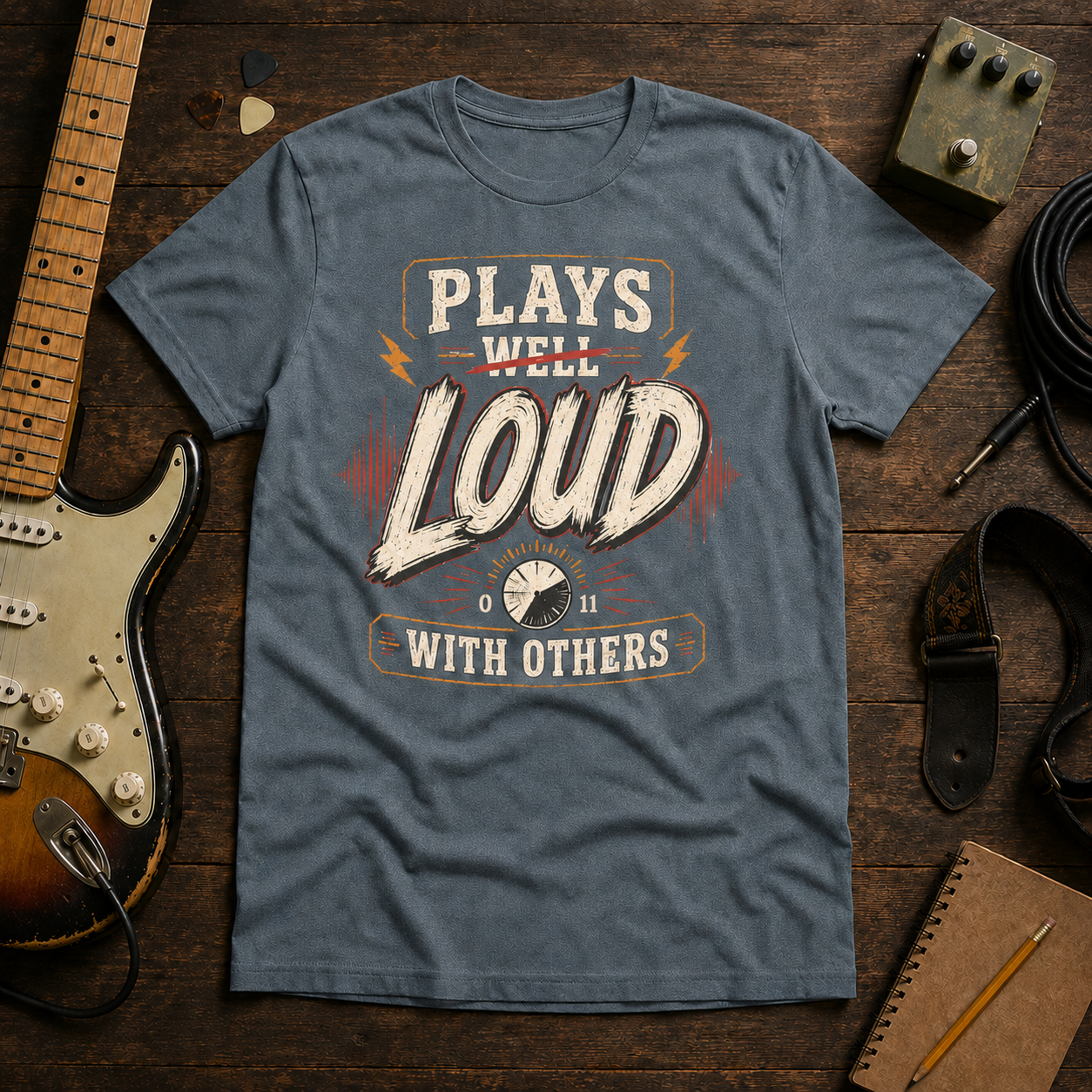 Plays Loud with Others