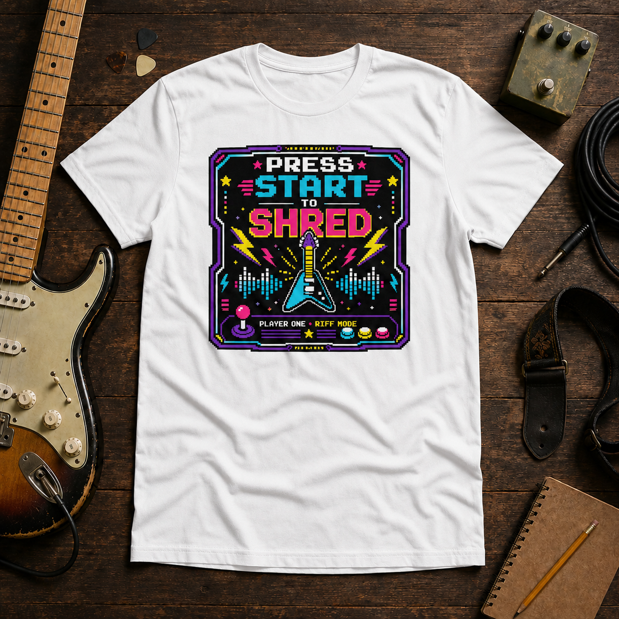 Press Start to Shred