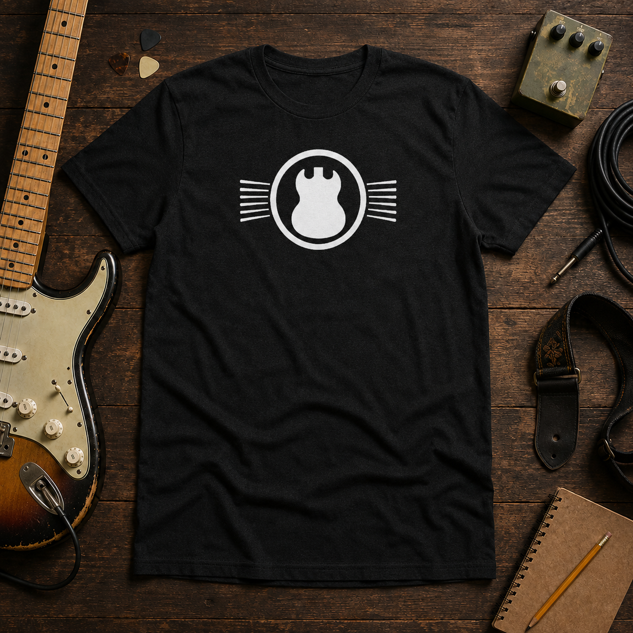 Silhouettes: "Solidbody Guitar"