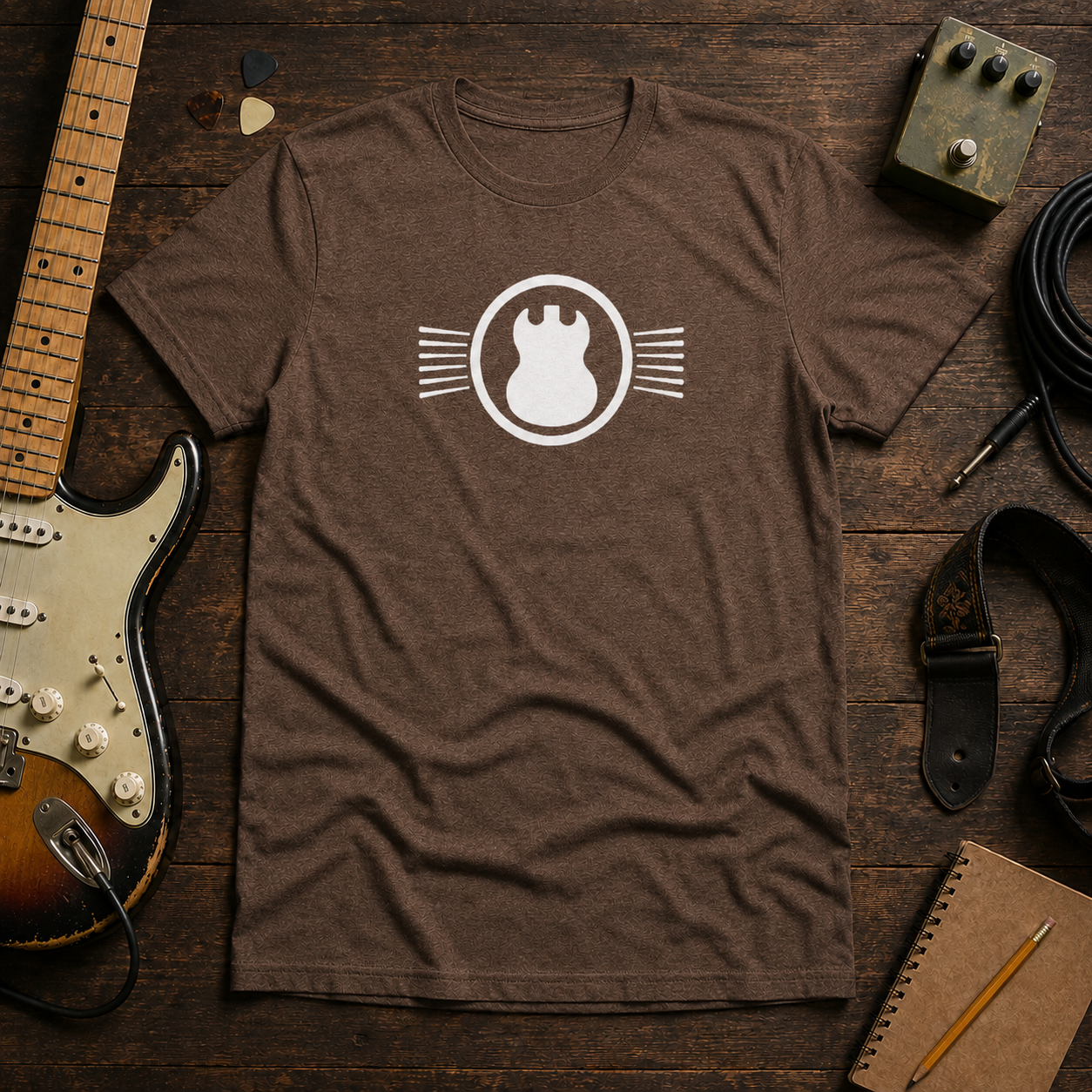 Silhouettes: "Solidbody Guitar"