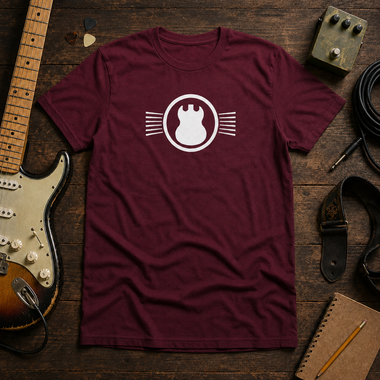 Silhouettes: "Solidbody Guitar"